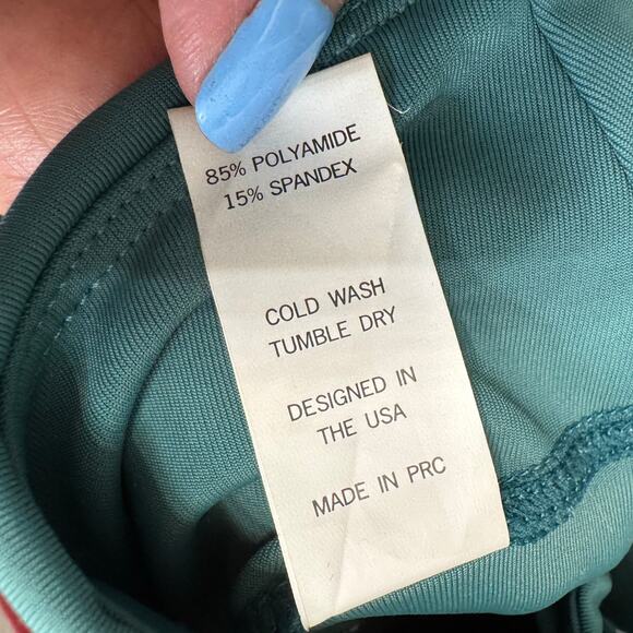 Yellow The Label Colby Contour Leggings Green High Rise Women's S - Picture 11 of 11